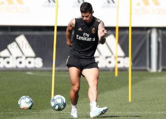COPE: James sale del mercado y cuenta para Zidane