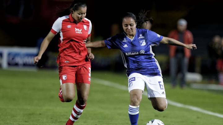 Millonarios y Santa Fe empatan en la ida del los cuartos de final de la Liga Águila Femenina