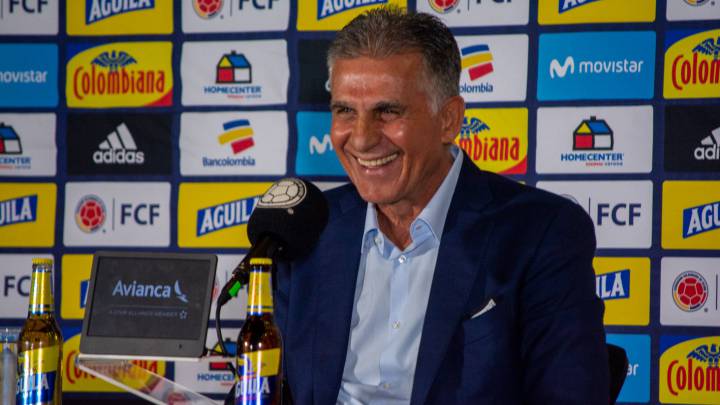 Carlos Queiroz, director técnico de la Selección Colombia