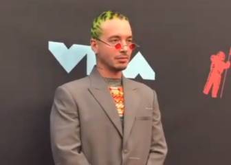 El particular look de J Balvin en los MTV Video Music Awards