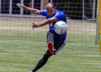 En imágenes: Entreno de Millos pensando en clásico