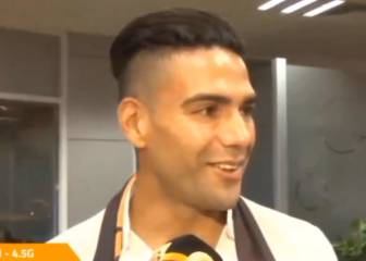 Las primeras palabras de Falcao en su llegada a Turquía