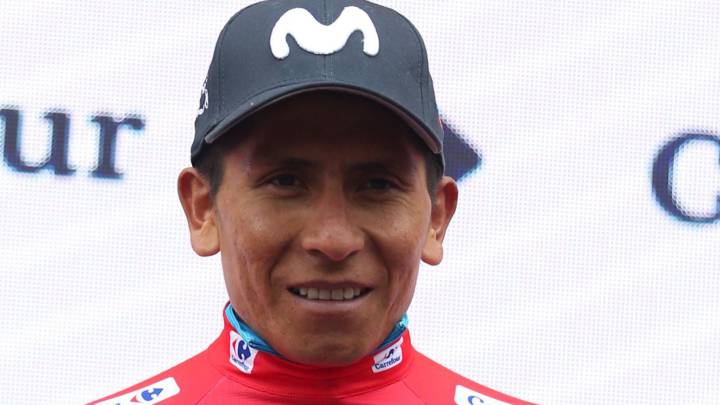 Nairo Quintana es cuarto en la general de La Vuelta a España
