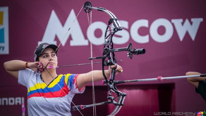 Sara López, pentacampeona en tiro con arco