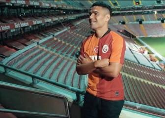 Imágenes inéditas del fichaje de Falcao por el Galatasaray