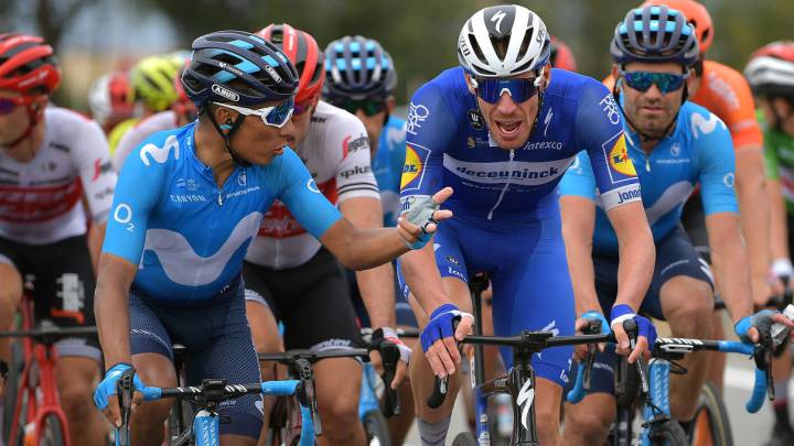 Nairo Quintana durante la etapa 19 de La Vuelta 2019