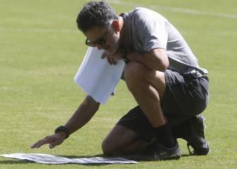 En imágenes: El regreso de Osorio a los entrenamientos