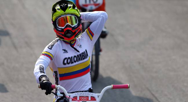 Mariana Pajón ganó su primer torneo internacional a los 9 años en Argentina.