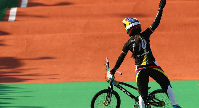 Mariana Pajón tiene 18 títulos mundiales