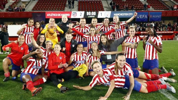 Clasificación del atlético de madrid en champions