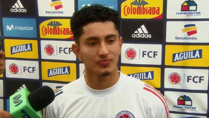 Steven Alzate feliz por estar en la Selección Colombia 
