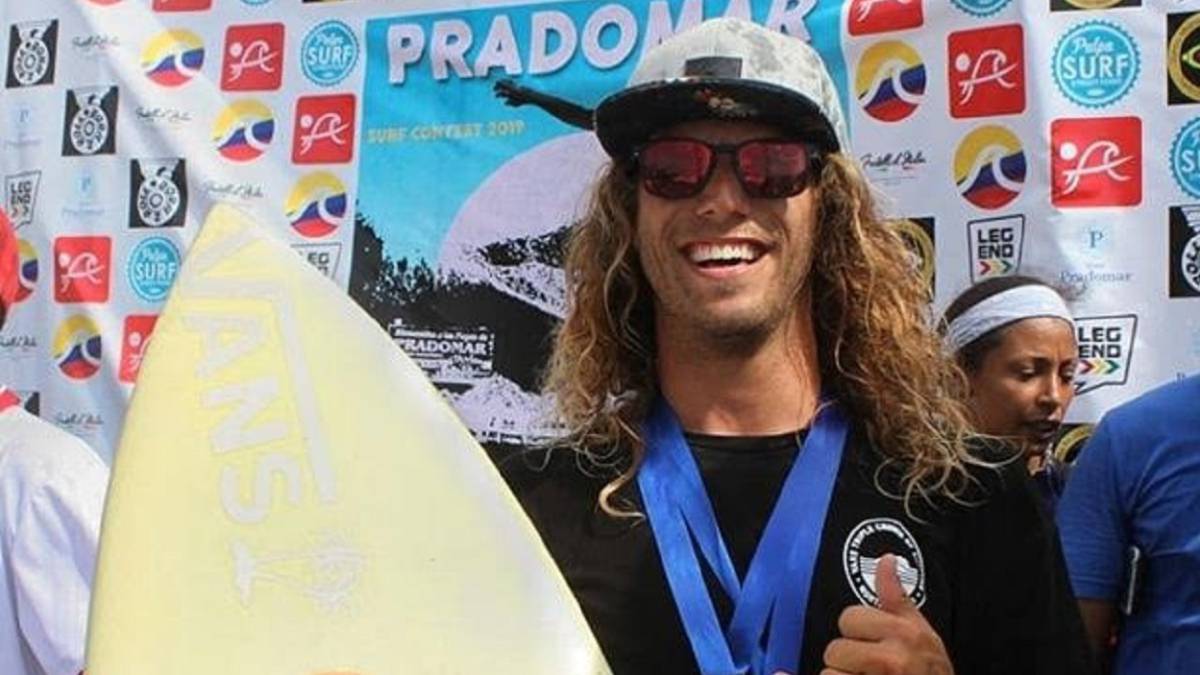 Simón Salazar Giraldo, campeón nacional de surf 2019 - AS Colombia