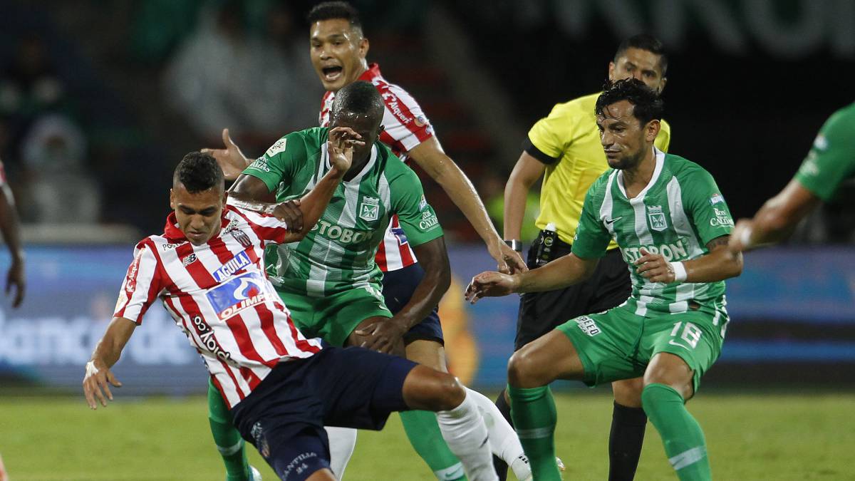 Nacional y Junior empatan en partidazo en el Atanasio Girardot - AS Colombia