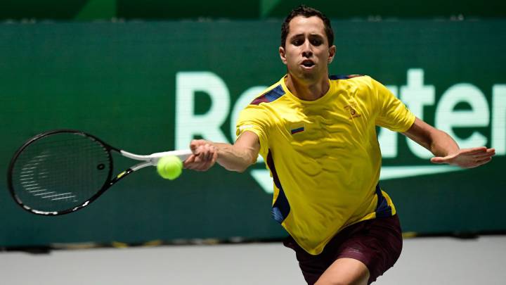 Daniel Galán ante David Goffin