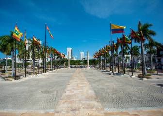 Así luce Cartagena antes del sorteo de Copa América 2020