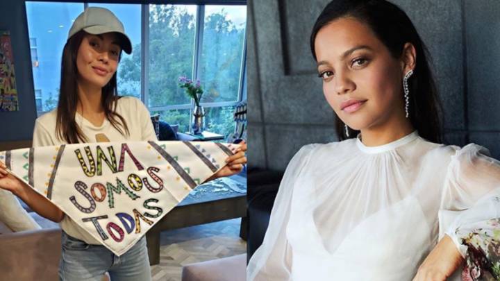 Las actrices colombianas han respondido a los mensajes de la senadora del Centro Democrático, quien critica a varios famosos por apoyar el Paro Nacional.