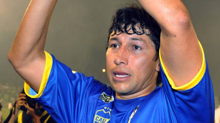 Jorge Bermúdez en su época en Boca Juniors