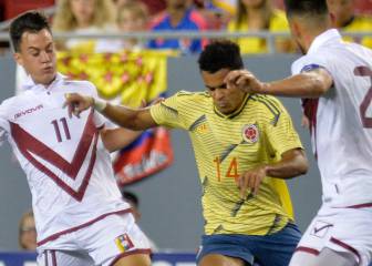 Venezuela y Chile, primeros rivales de Colombia