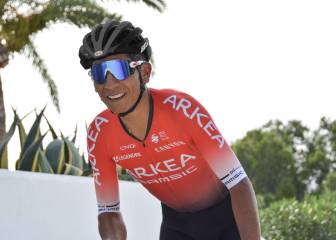 En imágenes: Nairo luce los colores del Arkéa Samsic