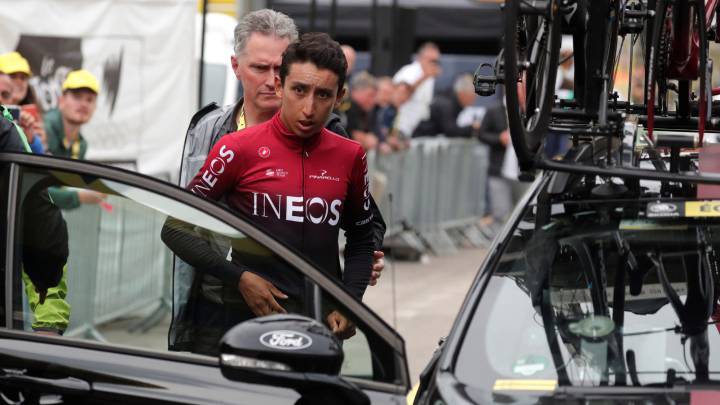 Egan Bernal en el Tour de Francia 2019