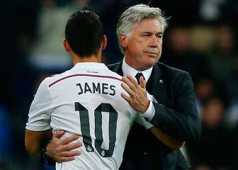 Carlo Ancelotti vuelve a preguntar por James Rodríguez