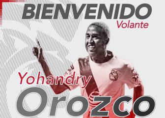 Yohandry Orozco firma con Santa Fe antes del clásico