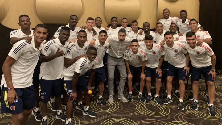 Mario Alberto Yepes visita a la Selección Colombia Sub 23