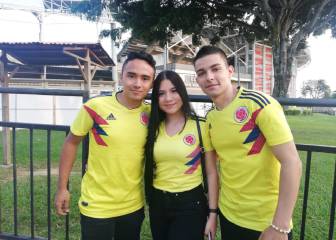 Pereira tricolor: Los hinchas acompañan a la Selección