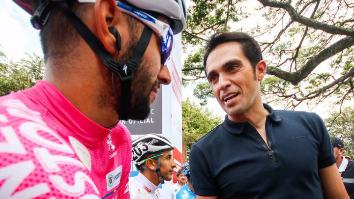Alberto Contador destaca el ciclismo colombiano
