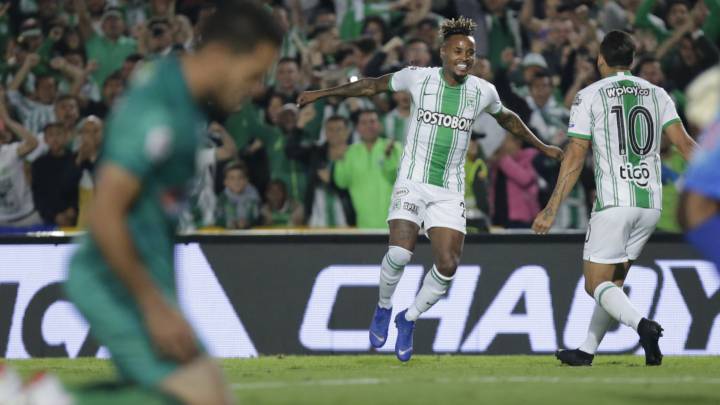 Nacional remonta 3 goles ante Equidad y es líder de la liga