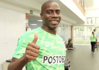 Nacional presenta a Geisson Perea, su nuevo central