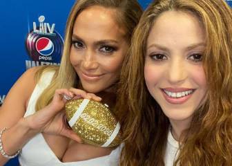 En imágenes: Shakira y JLo en el previo del Super Bowl LIV