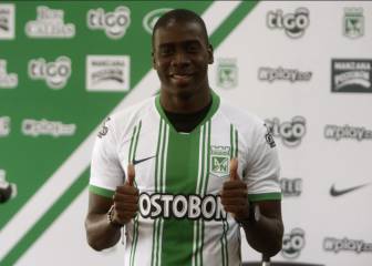 Geisson Perea es oficializado y presentado por Nacional