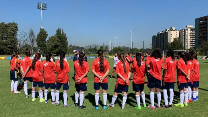 Selección Colombia Femenina prepara Sudamericano Sub 17 ...