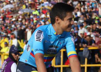 Esteban Chaves, por su primer título oficial en Colombia