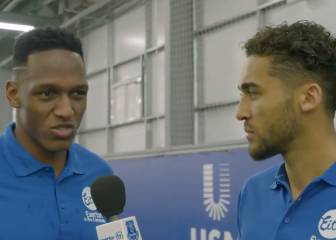 Compañero de Mina lo reta a entrevista en inglés