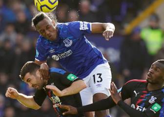 Yerry Mina se consolida en Everton y recibe buen puntaje