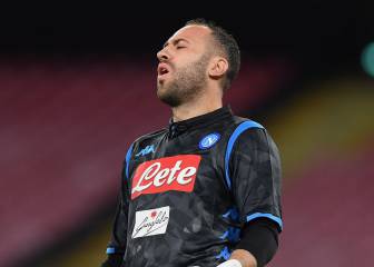 Dura derrota del Napoli con David Ospina en el arco