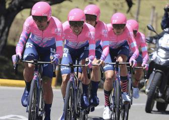 El EF sorprendido y feliz con su victoria en el Tour Colombia