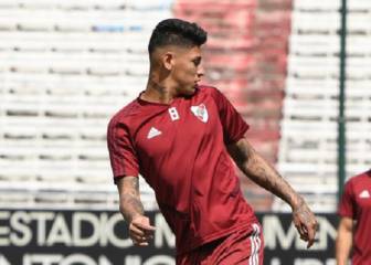Jorge Carrascal se suma a las prácticas de River Plate