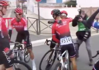Nairo y Winner celebran etapa del Arkéa en La Provence