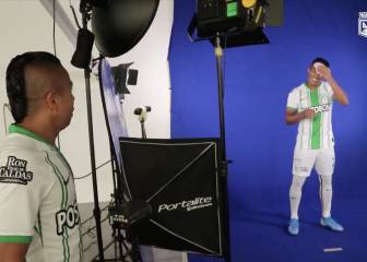 Sesión de fotos y celebraciones de Nacional: Rovira, nervioso