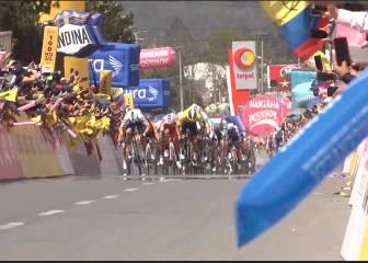 Revive el potente Sprint de Molano para llevarse la etapa