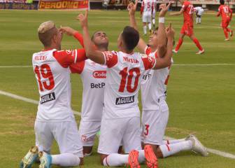 Santa Fe vence a Patriotas con goles de Valdés y Osorio