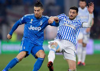 Juventus derrota a SPAL y sigue líder de la Serie A