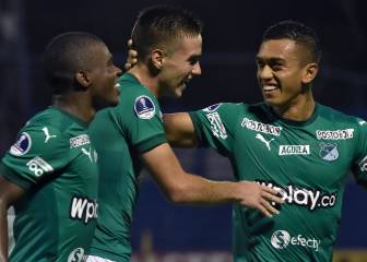 Doblete de Agustín Palavecino y tiquete para el Deportivo Cali