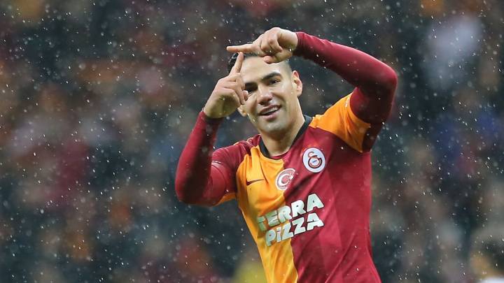 Radamel Falcao García, delantero colombiano del Galatasaray