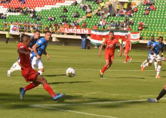 Con retraso por TV, Patriotas y Chicó empatan en Tunja