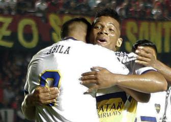 Fabra y Villa, imparables: asistencias en victoria de Boca