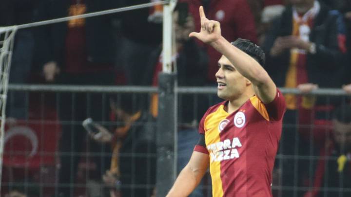 Falcao García marcó doblete en la victoria de Galatasaray